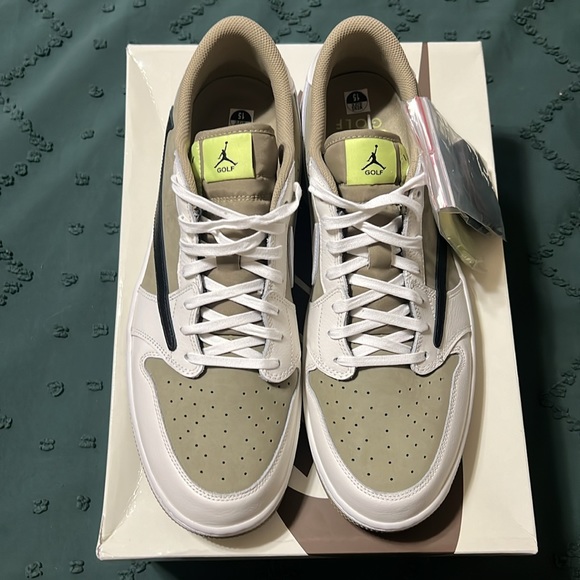 Jordan 1 Low Golf X Travis Scott SIZE 15 Super RARE. Golf. Travis Scott. Jordan1 - Picture 4 of 17